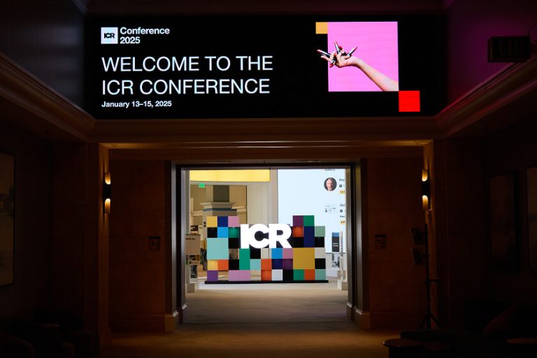 Entrance to ICR Conference 2025
