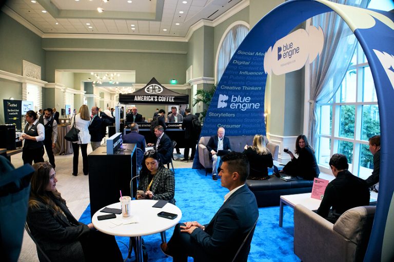 Attendees meeting and working at ICR Conference 2025