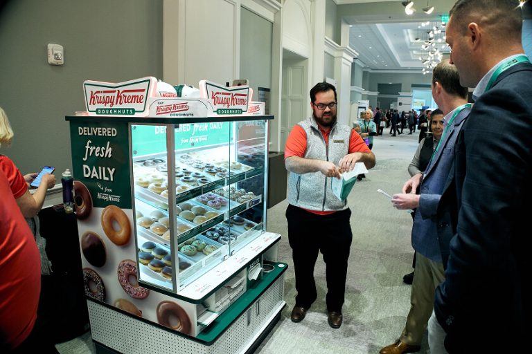 Krispy Kreme activation at ICR Conference 2025